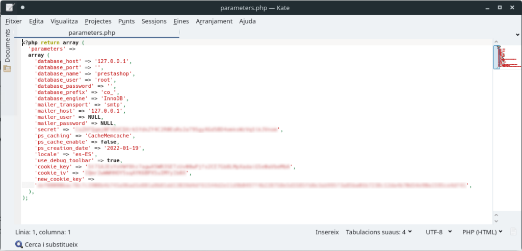 Prestashop 1.7 migración servidor