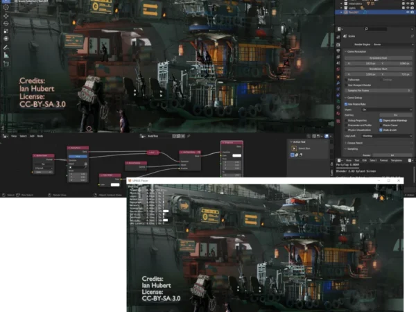 UPBGE engine juegos Blender 3D
