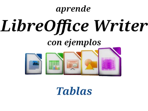 LibreOffice Writer Tablas